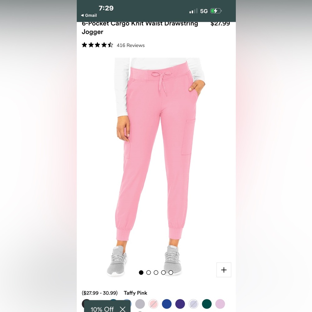 Med Couture Insight 6 Pocket Jogger